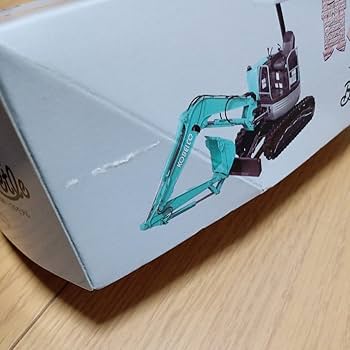KOBELCO ショベルカー　コベルコ　ミニカー カスタム KOBELCO ショベルカー コベルコ ミニカー カスタム - メルカリ
